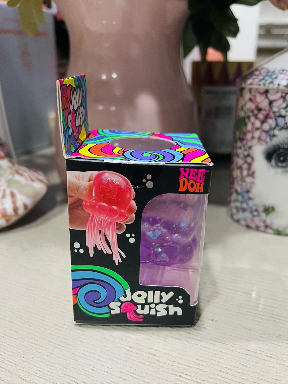 NEEDOH PURPLE Jelly Squish - Needoh Jellyfish Squishy AUTHENTIC - Picture 2 of 4
